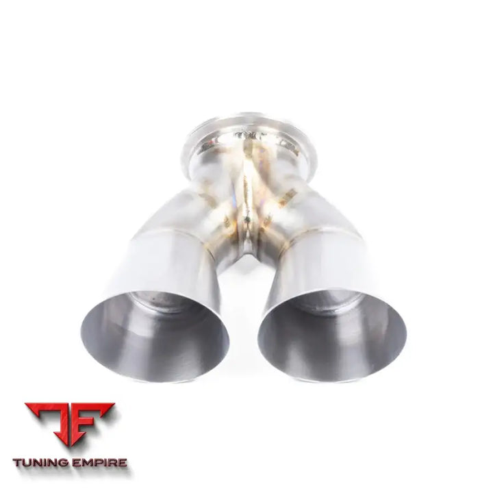 JCR PORSCHE TITANIUM MEGAPHONE TIP SECTION EXHAUST SYSTEM