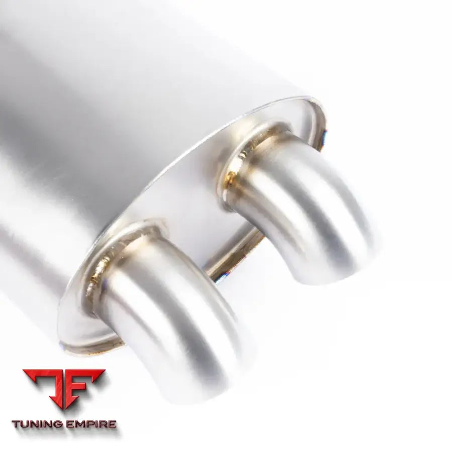 JCR PORSCHE TITANIUM SILENCED TIP SECTION EXHAUST SYSTEM