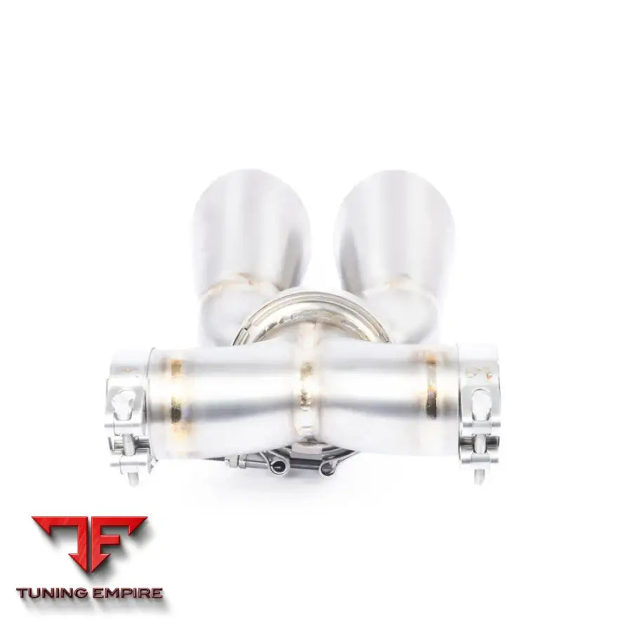 JCR PORSCHE 981 GT4 TITANIUM TIPS (MEGAPHONE) EXHAUST SYSTEM