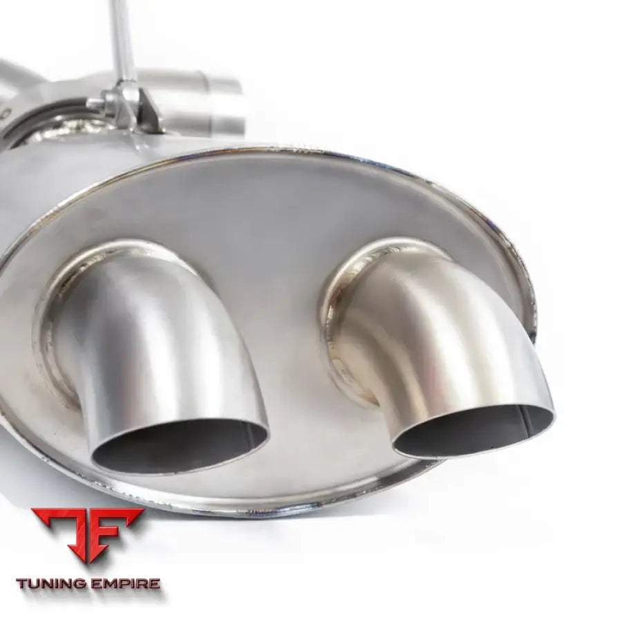 JCR PORSCHE TITANIUM TIPS (SILENCED) EXHAUST SYSTEM