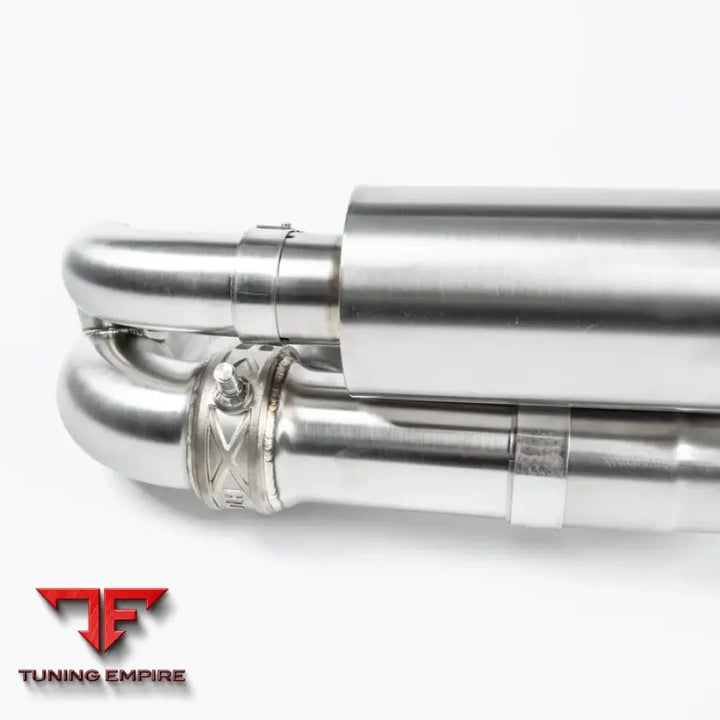 JCR PORSCHE 991.1 GT3 / RS TITANIUM SUPERLIGHT RACE PIPE (VALVED) EXHAUST SYSTEM