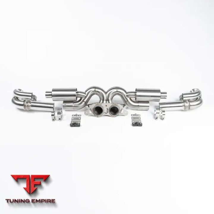 JCR PORSCHE 991.1 GT3 / RS TITANIUM SUPERLIGHT RACE PIPE (VALVED) EXHAUST SYSTEM