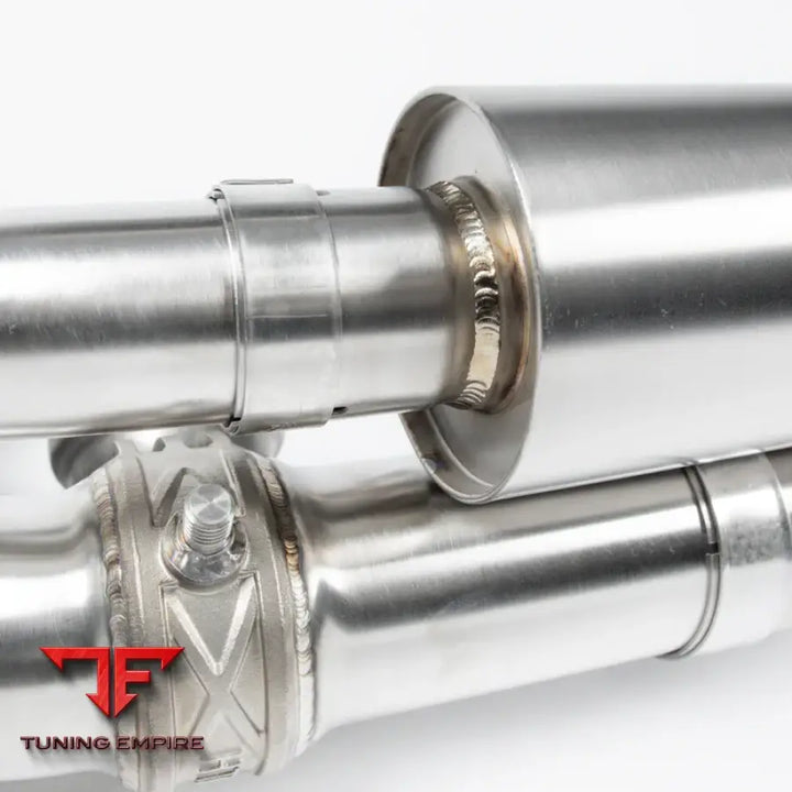 JCR PORSCHE 991.1 GT3 / RS TITANIUM SUPERLIGHT RACE PIPE (VALVED) EXHAUST SYSTEM