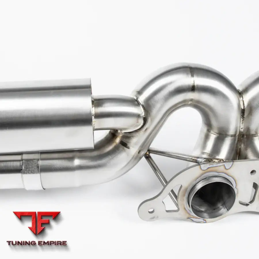 JCR PORSCHE 991.1 GT3 / RS TITANIUM SUPERLIGHT RACE PIPE (VALVED) EXHAUST SYSTEM