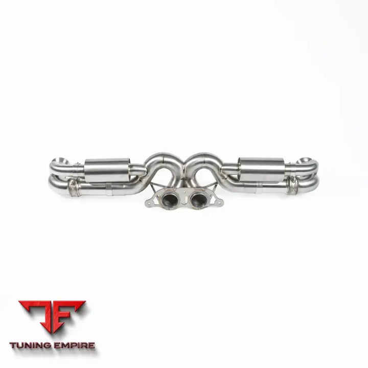 JCR PORSCHE 991.1 GT3 / RS TITANIUM SUPERLIGHT RACE PIPE (VALVED) EXHAUST SYSTEM