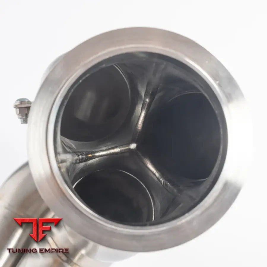 JCR PORSCHE SUPERLIGHT RACE PIPE (SILENCED / RACE CATS) EXHAUST SYSTEM