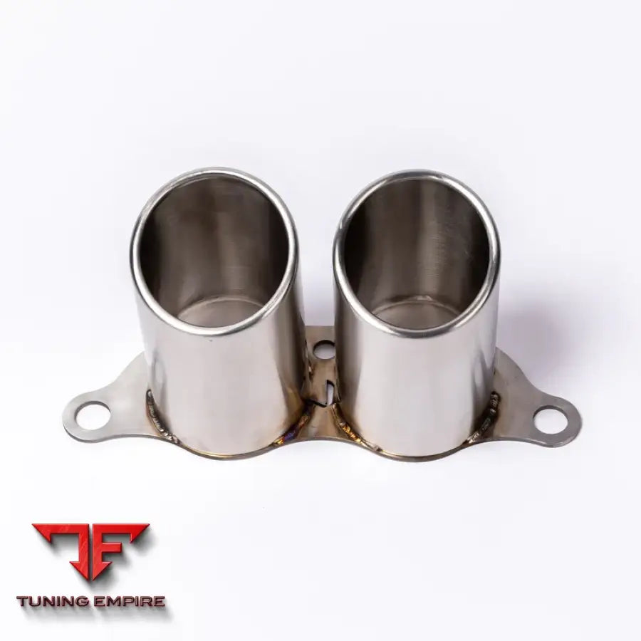 JCR PORSCHE SUPERLIGHT RACE PIPE (SILENCED / RACE CATS) EXHAUST SYSTEM