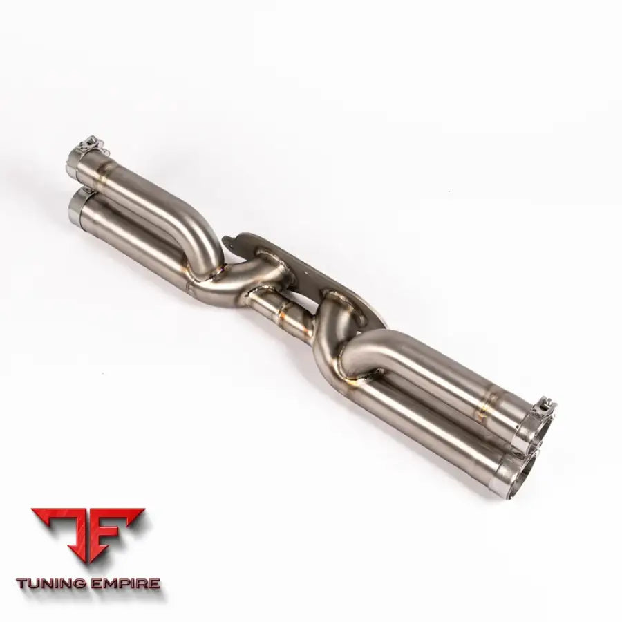 JCR PORSCHE 991.1 GT3 TITANIUM CENTRE BYPASS (NON SILENCED EXHAUST SYSTEM