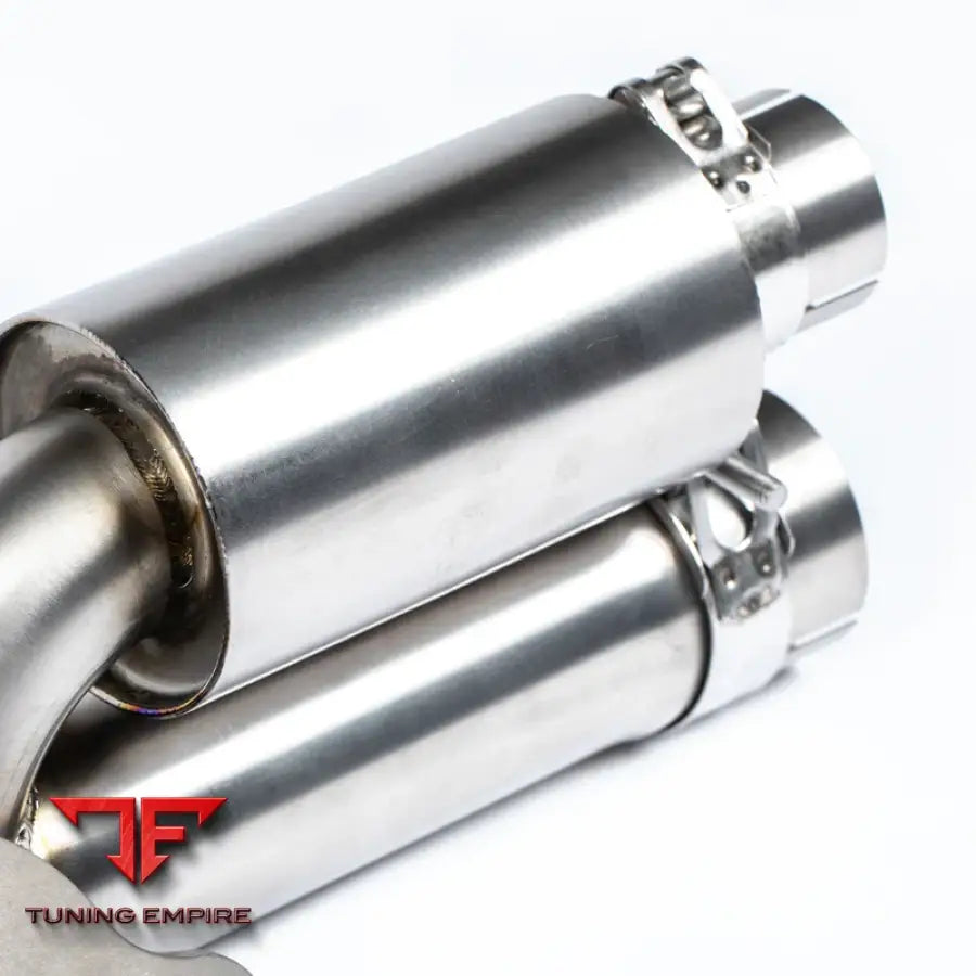 JCR PORSCHE 991.1 GT3 TITANIUM CENTRE BYPASS (SILENCED) EXHAUST SYSTEM