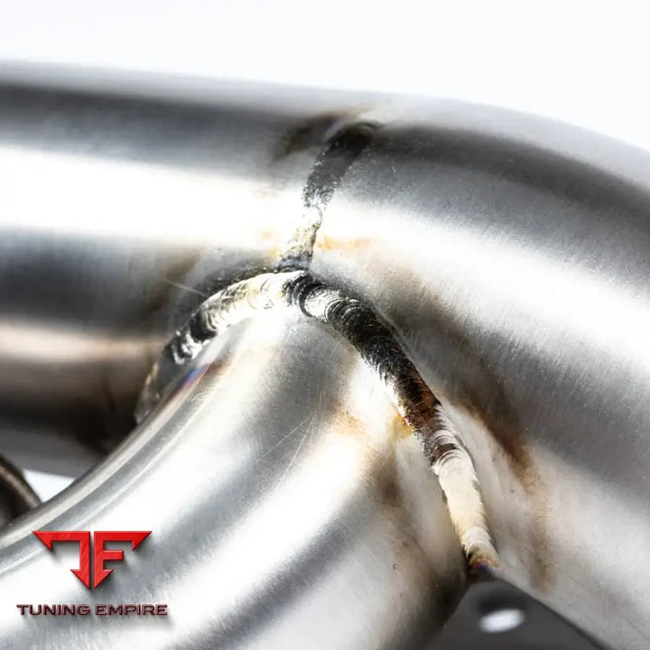 JCR PORSCHE 991.1 GT3 TITANIUM CENTRE BYPASS (SILENCED) EXHAUST SYSTEM