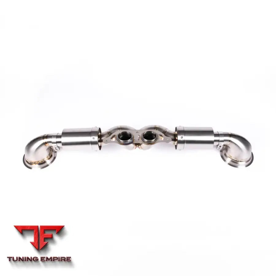 JCR PORSCHE 991.1 GT3 TITANIUM OPF RACE PIPE (SILENCED) EXHAUST SYSTEM