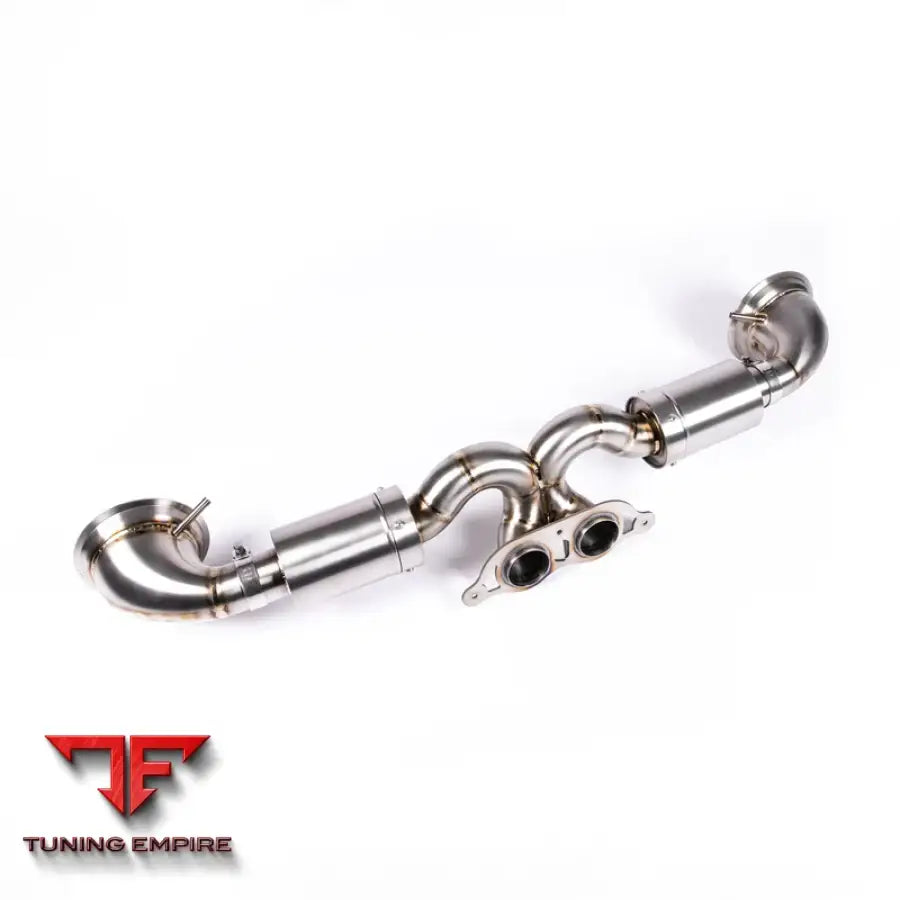 JCR PORSCHE TITANIUM RACE PIPE (SILENCED) EXHAUST SYSTEM