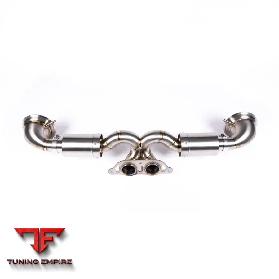 JCR PORSCHE TITANIUM RACE PIPE (SILENCED) EXHAUST SYSTEM
