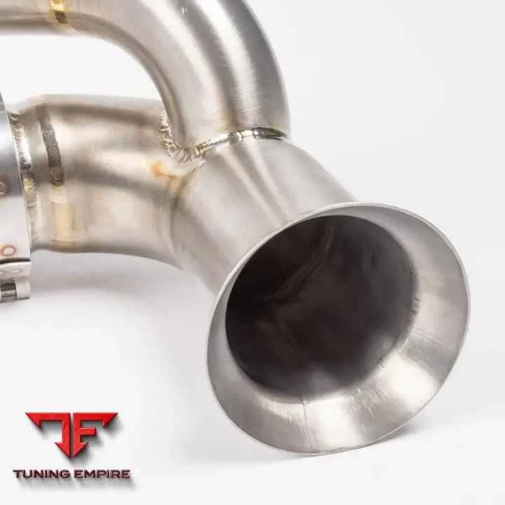 JCR PORSCHE 991.1 GT3 TITANIUM SIDE SILENCER BYPASS (VALVED) EXHAUST SYSTEM