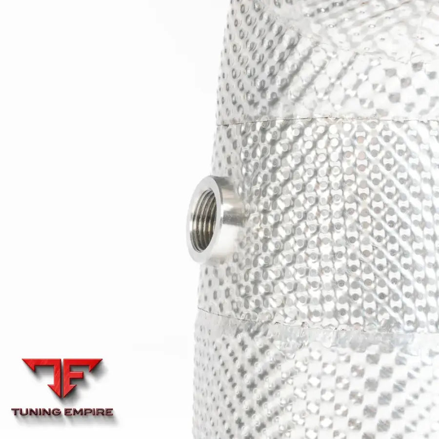 JCR PORSCHE INCONEL CAT DELETES (HEAT SHIELDED) EXHAUST SYSTEM