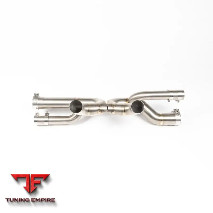 JCR PORSCHE TITANIUM CENTRE (NON VALVED) EXHAUST SYSTEM