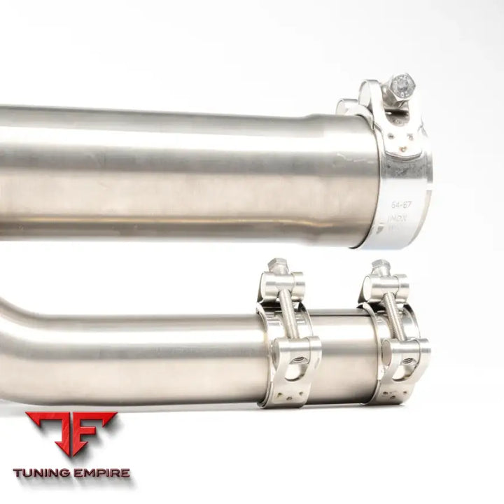 JCR PORSCHE TITANIUM CENTRE (NON VALVED) EXHAUST SYSTEM