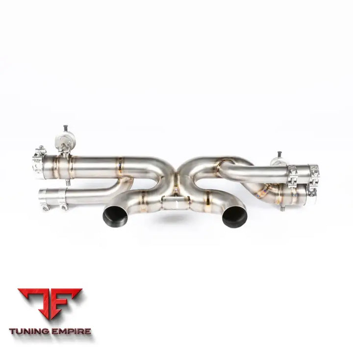 JCR PORSCHE 991.2 CARRERA TITANIUM CENTRE (VALVED) EXHAUST SYSTEM