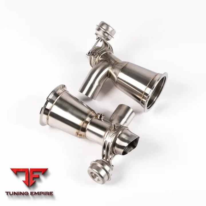 JCR PORSCHE 991.2 GT2 RS INCONEL VALVED CAT DELETES EXHAUST SYSTEM