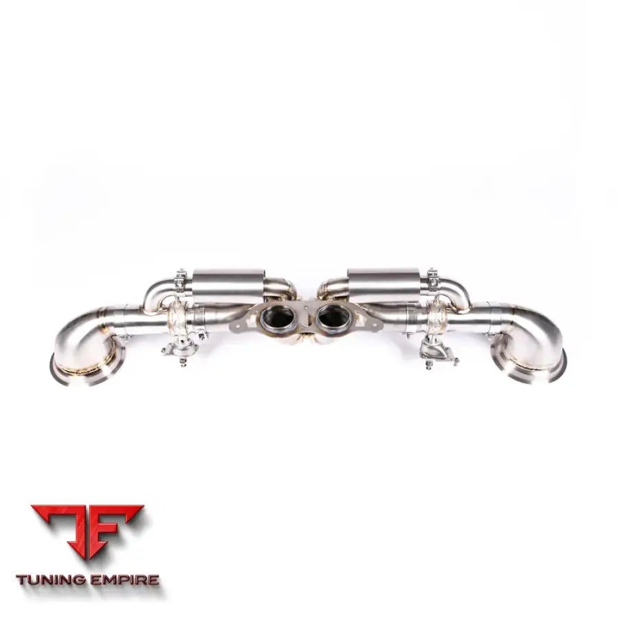 JCR PORSCHE 991.2 GT3 TITANIUM OPF RACE PIPE (VALVED) EXHAUST SYSTEM