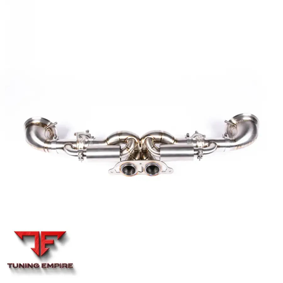 JCR PORSCHE 991.2 GT3 TITANIUM OPF RACE PIPE (VALVED) EXHAUST SYSTEM
