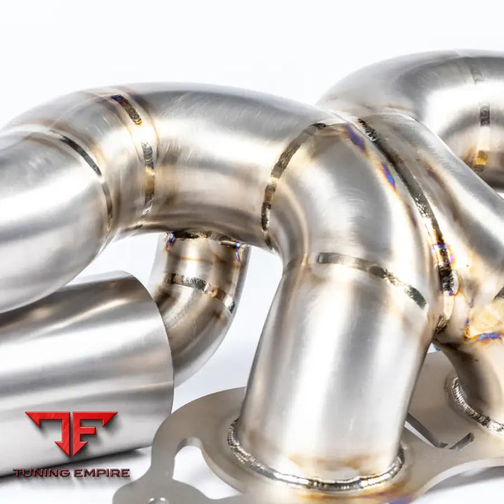 JCR PORSCHE SUPERLIGHT RACE PIPE (VALVED / RACE CATS) EXHAUST SYSTEM