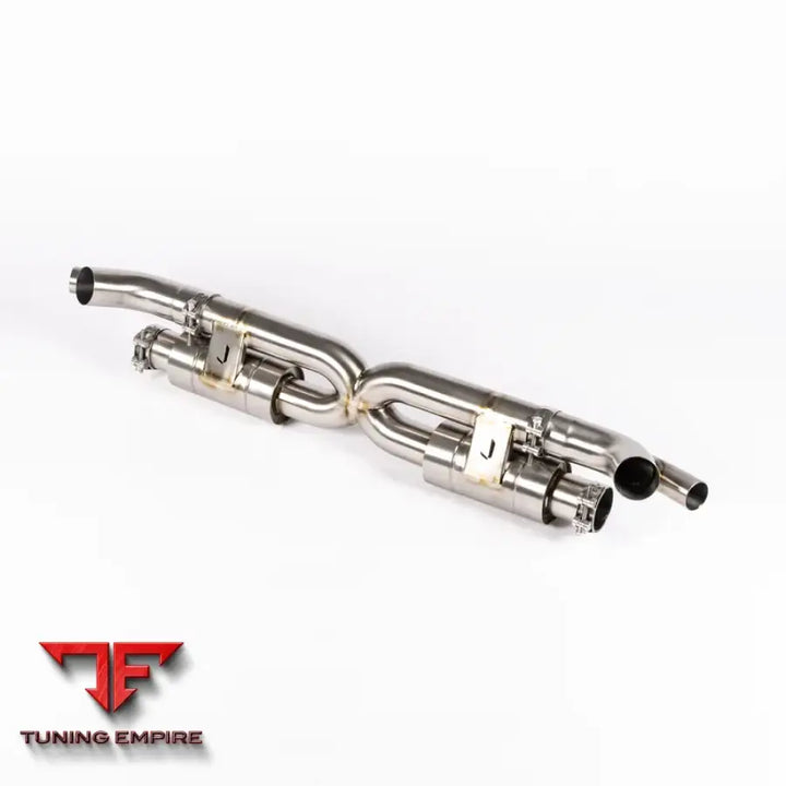 JCR PORSCHE TITANIUM CENTRE (SILENCED) EXHAUST SYSTEM