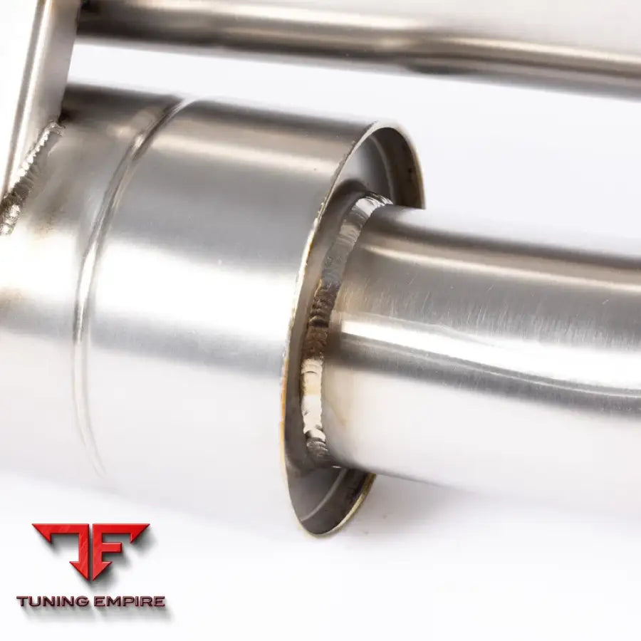 JCR PORSCHE TITANIUM CENTRE (SILENCED) EXHAUST SYSTEM