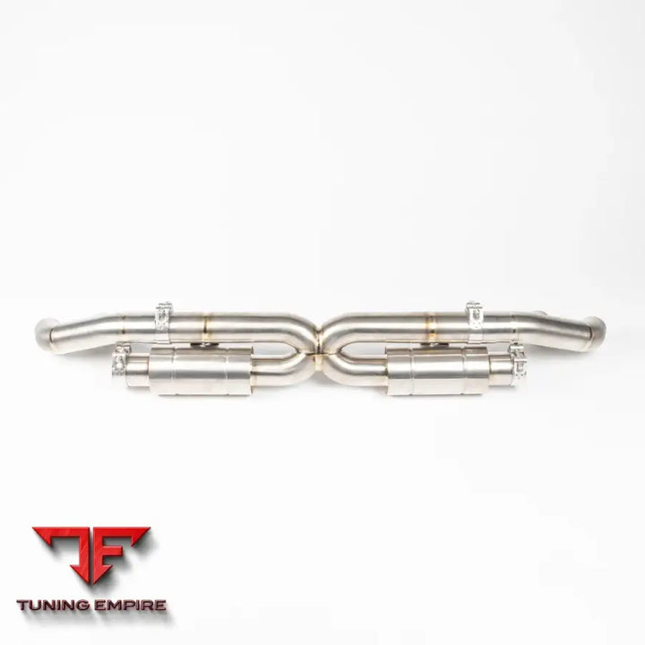 JCR PORSCHE TITANIUM CENTRE (SILENCED) (TURBO S EXCLUSIVE) EXHAUST SYSTEM
