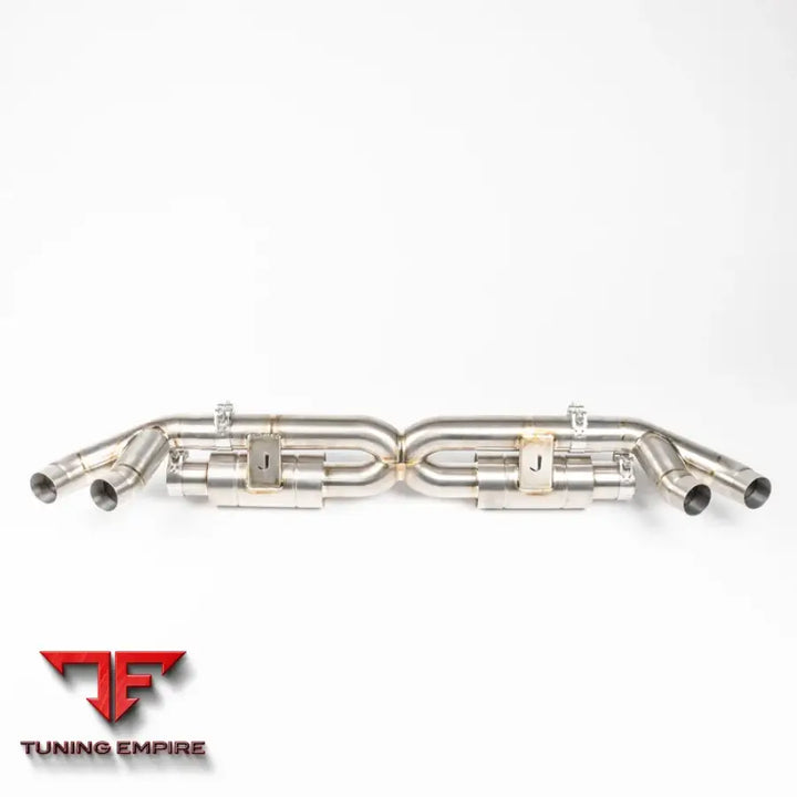 JCR PORSCHE TITANIUM CENTRE (SILENCED) (TURBO S EXCLUSIVE) EXHAUST SYSTEM