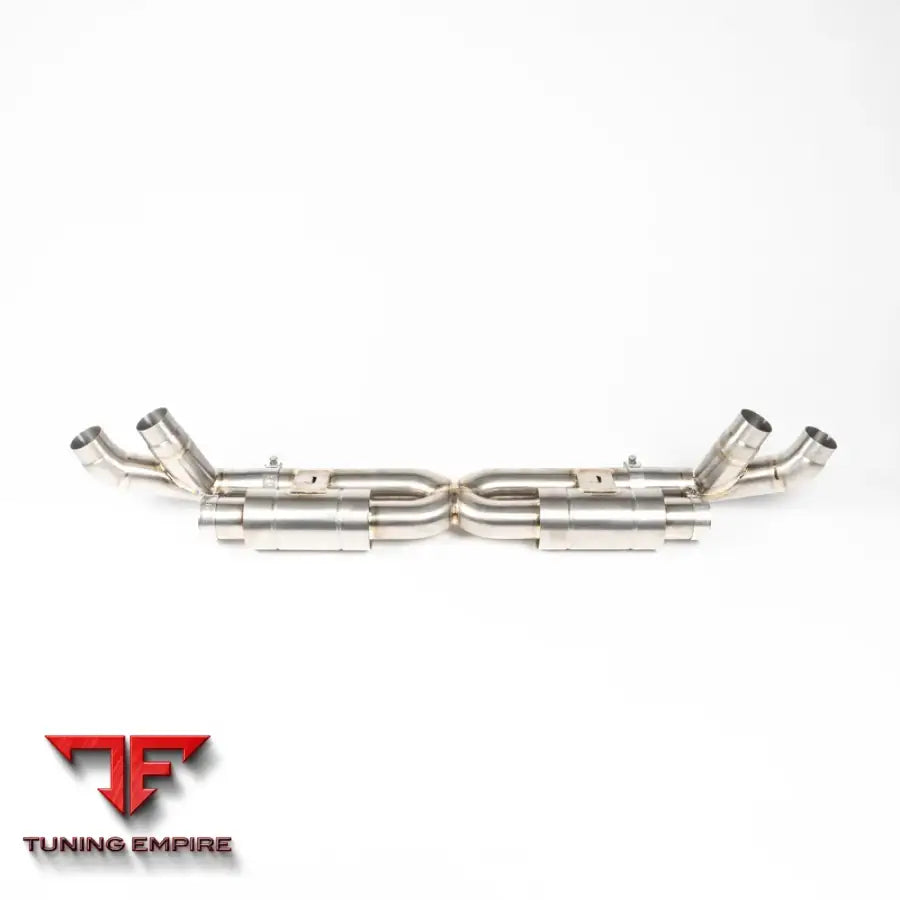 JCR PORSCHE TITANIUM CENTRE (SILENCED) (TURBO S EXCLUSIVE) EXHAUST SYSTEM