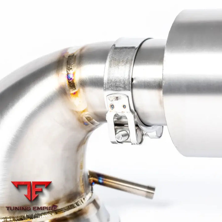 JCR PORSCHE 992.2 GT3 - TITANIUM RACE PIPE (SILENCED) EXHAUST SYSTEM