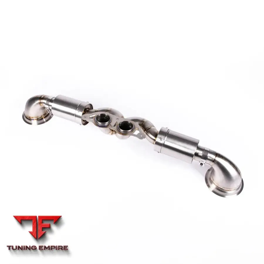 JCR PORSCHE 992.2 GT3 - TITANIUM RACE PIPE (SILENCED) EXHAUST SYSTEM