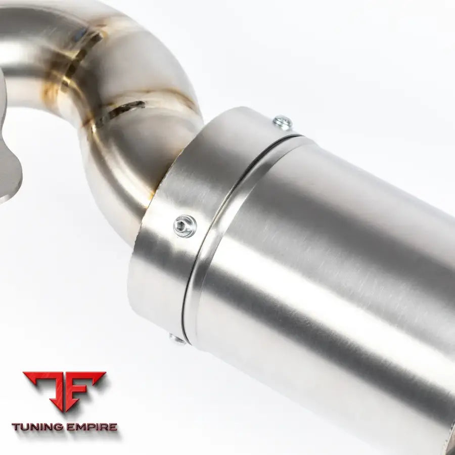 JCR PORSCHE 992.2 GT3 - TITANIUM RACE PIPE (SILENCED) EXHAUST SYSTEM