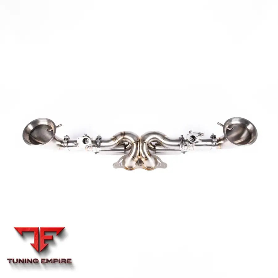 JCR PORSCHE 992.2 GT3 - TITANIUM RACE PIPE (VALVED) EXHAUST SYSTEM