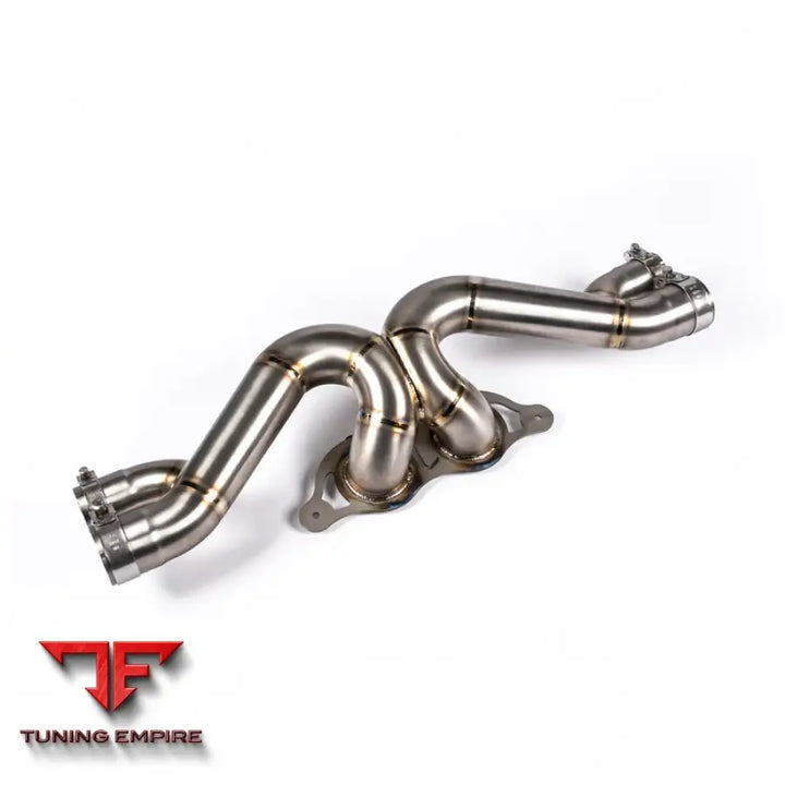 JCR PORSCHE 997.1 GT3 / RS TITANIUM CENTRE BYPASS (SUPERLIGHT) EXHAUST SYSTEM