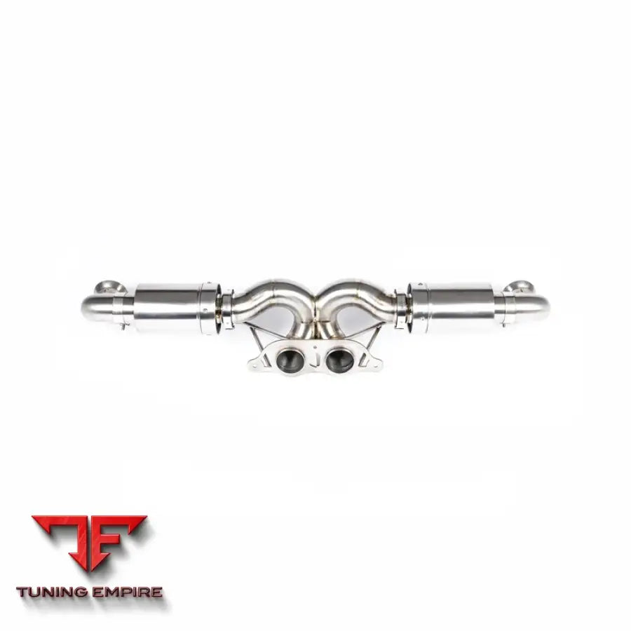 JCR PORSCHE 997.1 GT3 / RS TITANIUM SUPERLIGHT RACE PIPE (SILENCED) EXHAUST SYSTEM