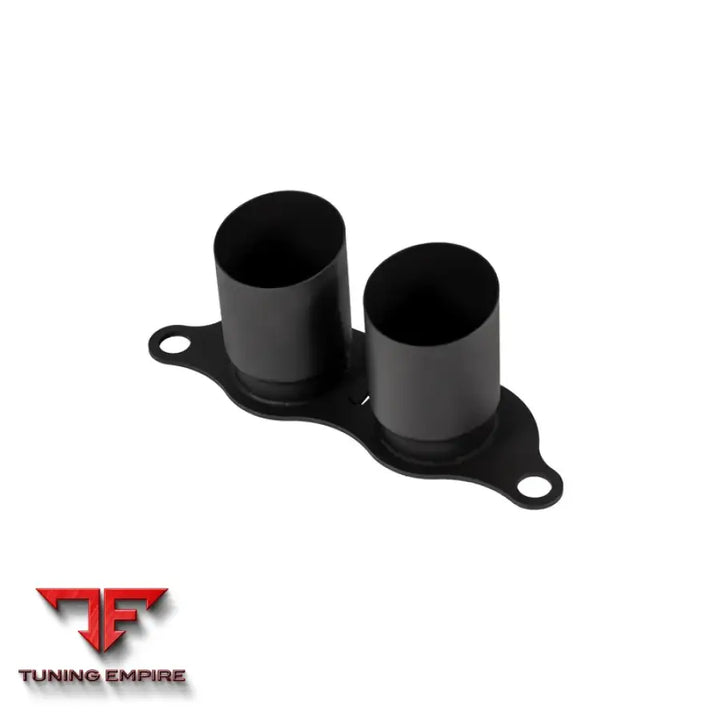 JCR PORSCHE TITANIUM EXHAUST TIPS (STRAIGHT - BLACK COATED)