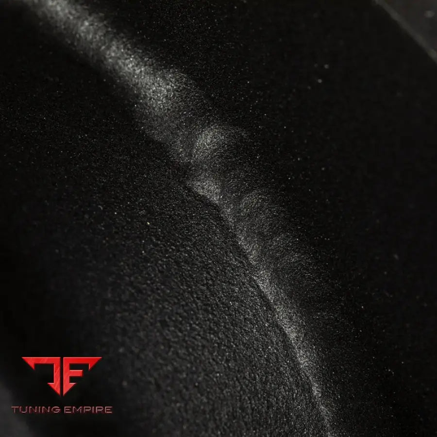 JCR PORSCHE TITANIUM EXHAUST TIPS (STRAIGHT - BLACK COATED)