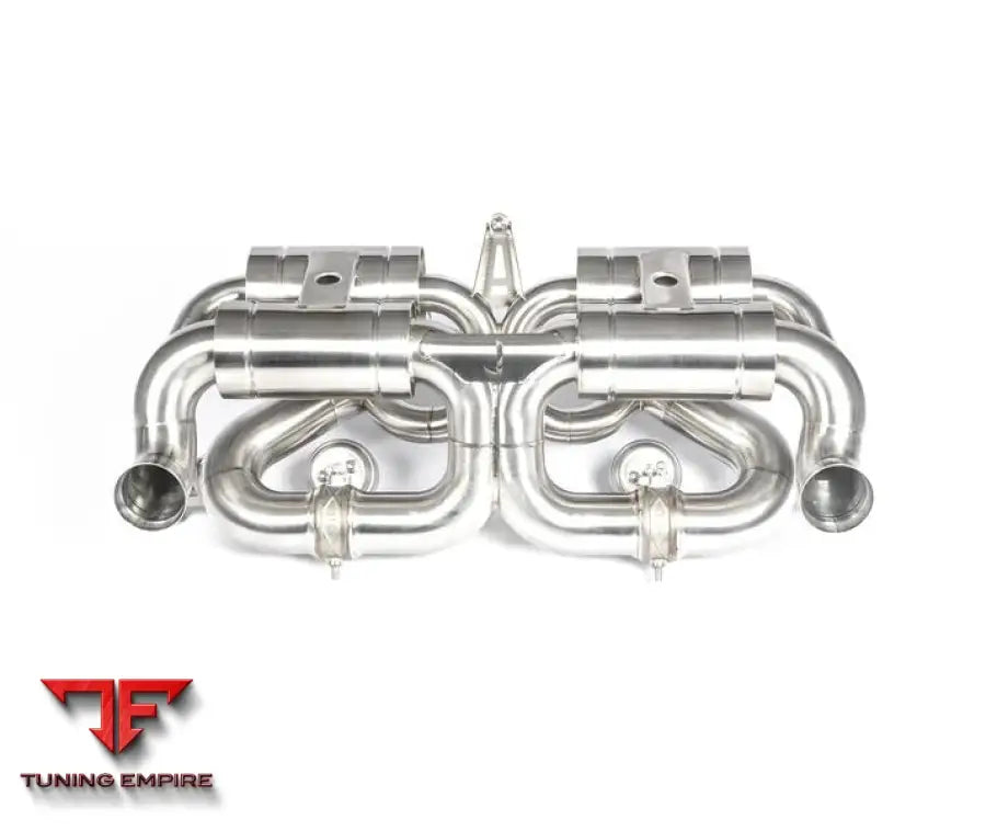 JCR PORSCHE CARRERA GT INCONEL VALVED RACE PIPE EXHAUST SYSTEM