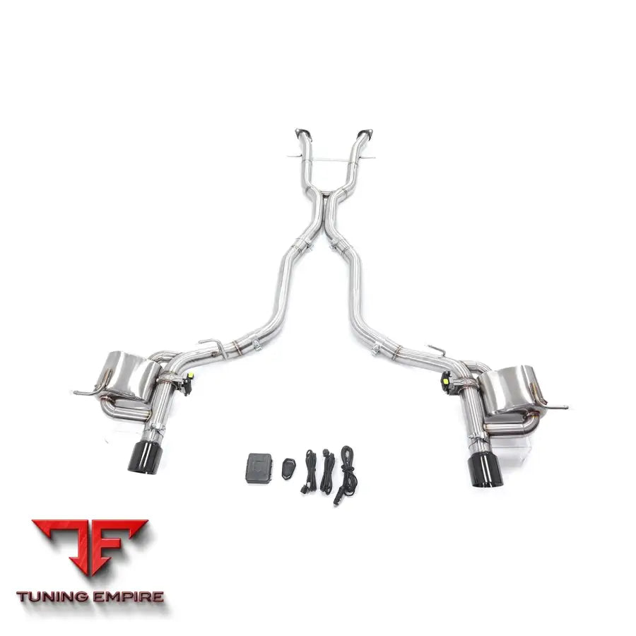 JEEP GRAND CHEROKEE 6.2L/6.4L STAINLESS STEEL CATBACK RAZOR EXHAUST WITH MUFFLER VALVE
