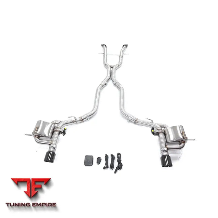 JEEP GRAND CHEROKEE 6.2L/6.4L STAINLESS STEEL CATBACK RAZOR EXHAUST WITH MUFFLER VALVE