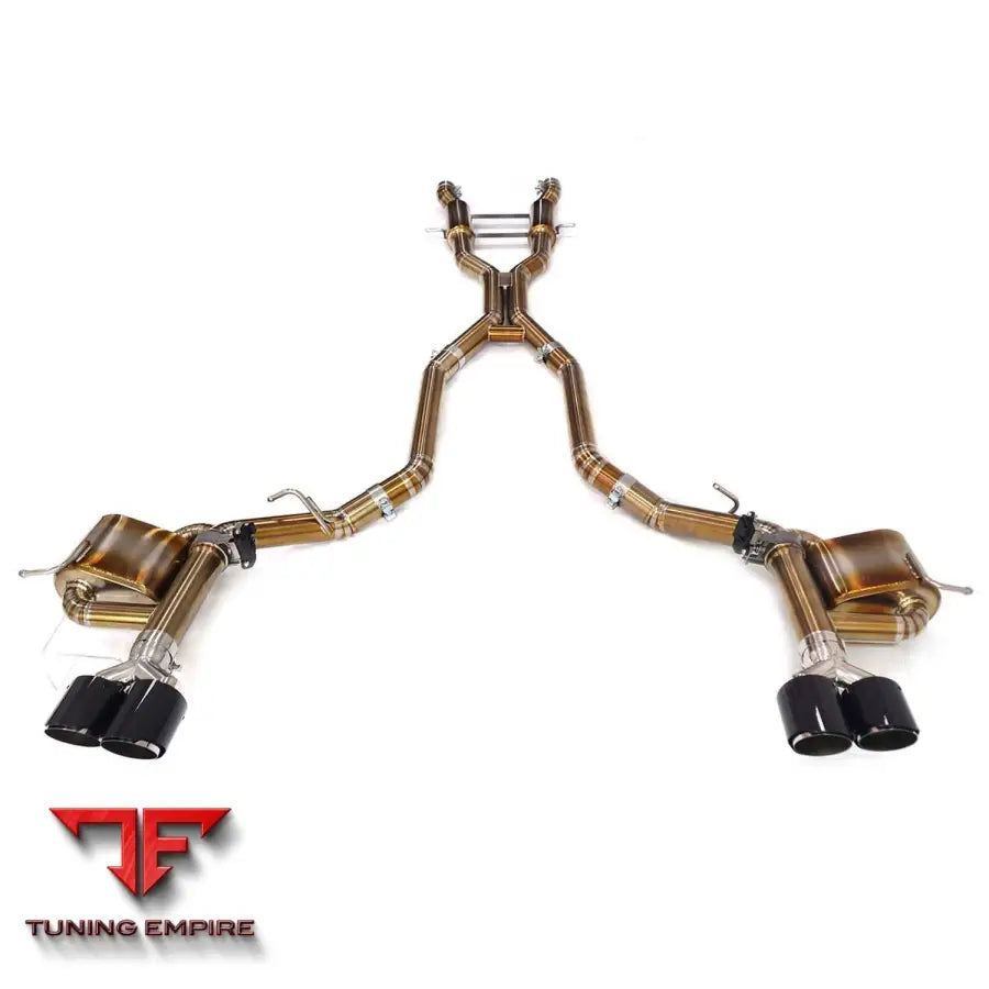 JEEP GRAND CHEROKEE SRT 6.2L TITANIUM CATBACK RAZOR EXHAUST WITH MUFFLER VALVE