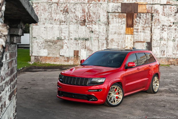 JEEP GRAND CHEROKEE SRT8 on custom forged wheels