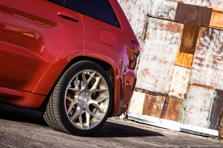 JEEP GRAND CHEROKEE SRT8 on custom forged wheels