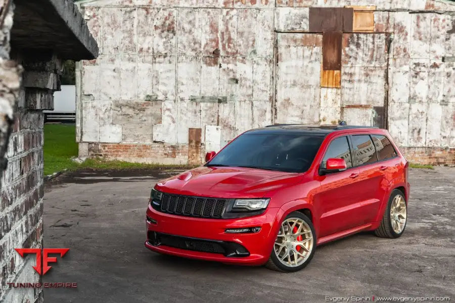 JEEP GRAND CHEROKEE SRT8 on custom forged wheels