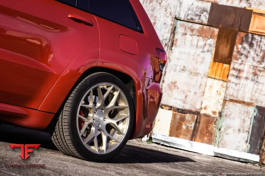 JEEP GRAND CHEROKEE SRT8 on custom forged wheels