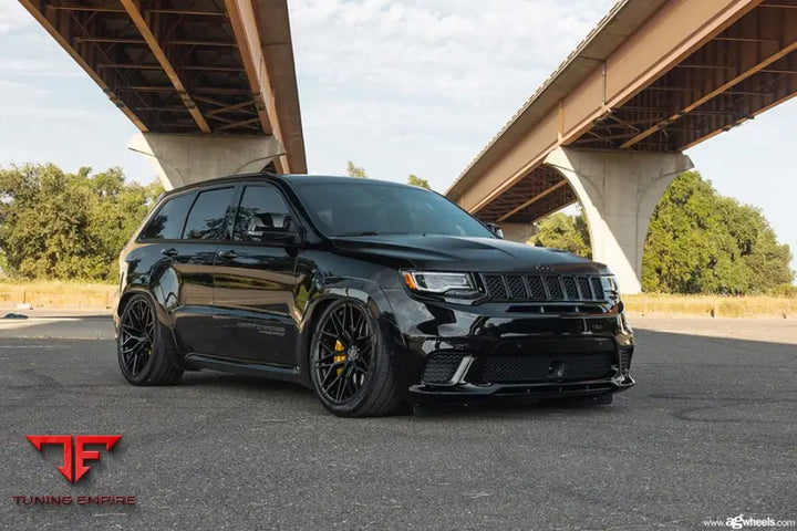 JEEP GRAND CHEROKEE TRACKHAWK on custom forged wheels