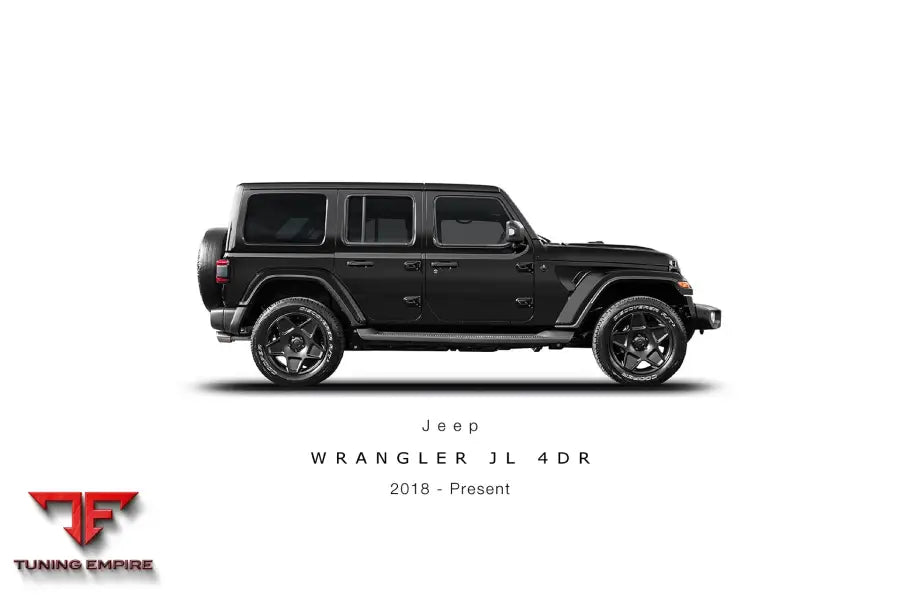 JEEP WRANGLER JL 4 DOOR BODY KIT 2018Y
