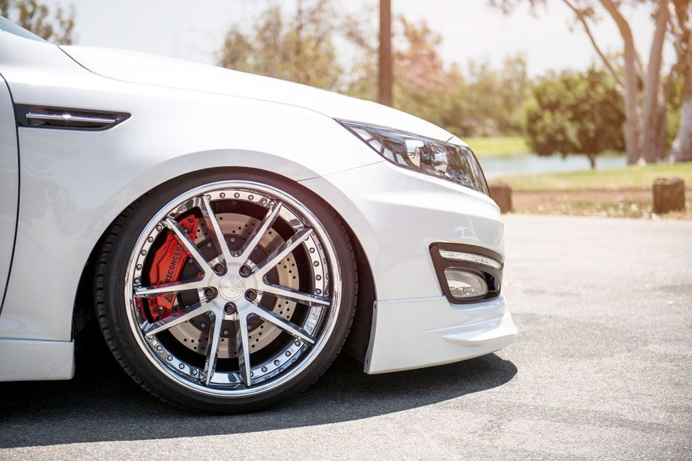 KIA OPTIMA on custom forged wheels